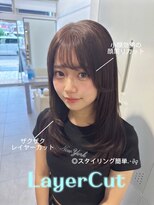 クレア 茅ヶ崎(CREA)&nbsp;レイヤーカット/透明感カラー