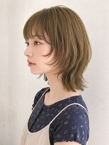カバーヘア アカデミー 北浦和西口店(COVER HAIR ACADEMY)&nbsp;秋カラーブリーチなしカラーベージュ/クラゲヘアウルフp北浦和