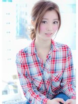 《K-two栄・矢場町》大人かわいい抜け感セミディ（アレンジ）