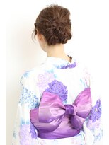 イング(ING)&nbsp;｛元町美容室ＩＮＧ｝花火大会ヘアアレンジ♪♪８