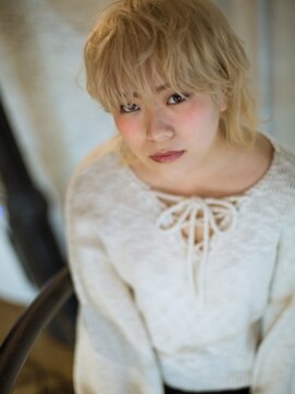 ヘアメイク パッセージ 千歳船橋店(hair make passage) ハイトーンウルフスタイル