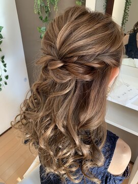 ジェネータ 新横浜店(GENETA) ふわふわ編み下ろしスタイル【ヘアセット/新横浜】