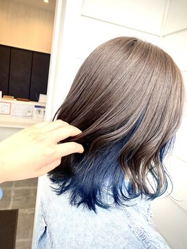 アプシー 三木店(Apsee) グレー×インナーブルー