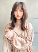 【Taylor大宮】ウルフカット×ナチュラルベージュ