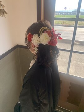 トハユ(TOHAYU) ハーフアップ