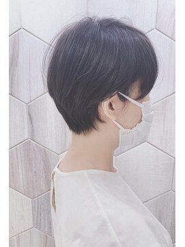 ビューティドレッセヤマノ 池袋パルコ(Beauty Dresse YAMANO) 【ショート】【カラー】ナチュラル耳かけショート♪