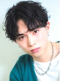 ツーブロック束感流行モテる人気センターパート
