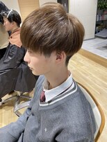 エイル 北堀江(Eir)&nbsp;ナチュラルマッシュ　ミルクティーブラウン