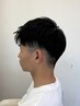 メンズ中学生カット　￥3300