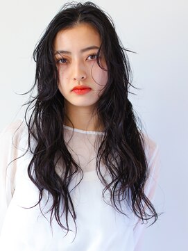 ガリカ 博多(Gallica) 愛されグレージュ/韓国風ロングレイヤー/センターパート