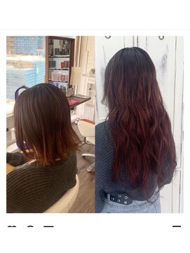 クラナ(clana) #沖縄美容室#沖縄ハイトーン#沖縄エクステ#プルエクステ