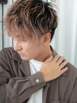 トニーアンドガイ メン 与野駅前店(TONI&GUY MEN)&nbsp;前髪パーマ×グラデーションツイスパでエアー感マッシュe与野