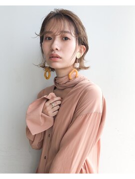 ジーニ(GENIE) 20代30代大人可愛い前髪顔周り似合わせカット大人レイヤー