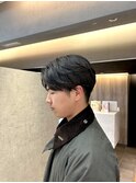 【メンズ】ナチュラルスタイル センターパート