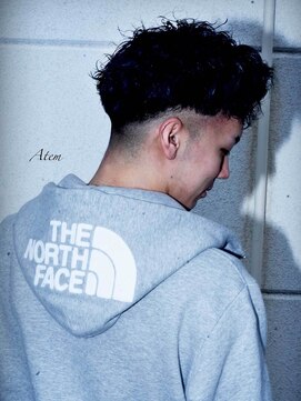 アテム 上安店(Atem) カット+ツイストスパイラルパーマ
