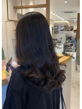 シアン 矢場町店(CYAN.) コテ使いが苦手さんにオススメ！コテ巻き風パーマ