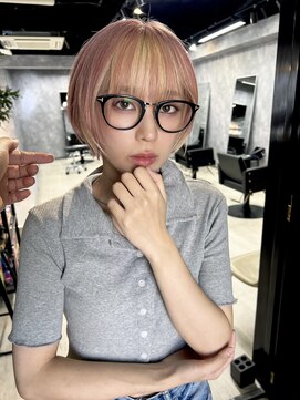 イコ(.ico) bob×pink