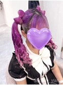 立体リボンツインテール【クランソア】ヘアセット/心斎橋