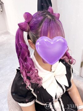ヘア サロン クラン ソア 心斎橋店(hair salon clan soar) 立体リボンツインテール【クランソア】ヘアセット/心斎橋