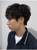 シャドウパーマ/メンズカット/メンズパーマ/ツイストスパイラル