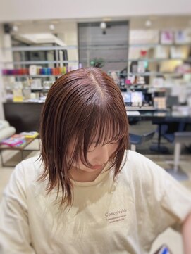 ユーシンエクラ(Yushin eclat) オレンジブラウン×顔まわりレイヤー