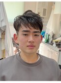 クセ毛風メンズパーマ