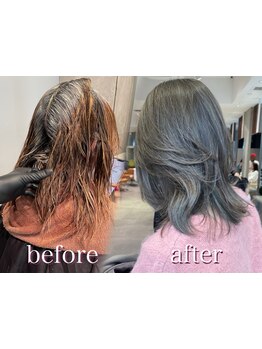 人気のイルミナカラーで艶感＆透明感UP！大人女性の魅力を引き出すカラーで、ワンランク上の仕上がりに＊