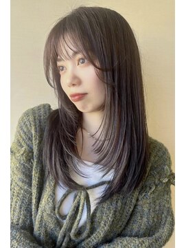 リム バイ ディーアンドティー(Lim by D&T) 【Lim】レイヤースタイル　ラベンダーブラウン