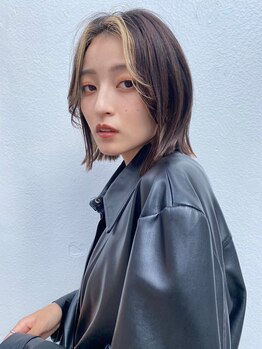 ブレンアネックスバイドット(BLEN ANNEX by.dot)の写真/髪質や肌色に合わせたオーダーメイドのデザインカラーで、動きのある立体的なヘアスタイルに*[町田駅]