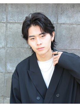 バース 梅田中崎町店(BIRTH) ニュアンスパーマセンターパートワンカールパーマフェザーパーマ