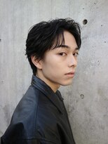 バイフィフス 原宿/表参道(by fifth)&nbsp;30代センターパートセンター分けフェザーパーマニュアンスパーマ