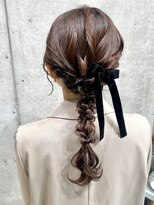 ジーナ 横浜(Zina)&nbsp;編みおろし/編み下ろし/編み込みヘア/