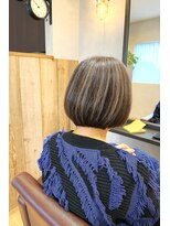 アンドワン(ANDONE) 白髪ぼかしハイライトカラー