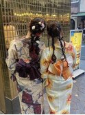 浴衣ヘアセット