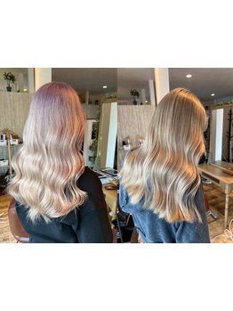 透明感、外国人風、ケアブリーチなど都内クオリティを新浦安で！