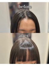 モッズヘア 仙台長町店(mod's hair) 《赤川》クロスパーマ　前髪縮毛　縮毛矯正