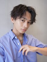 ニコ トウキョウ ヨコハマ(nico)&nbsp;センターパートニュアンスパーマメンズカット