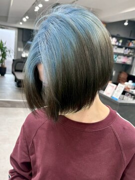 いろあそび 町田 水色×ブラック