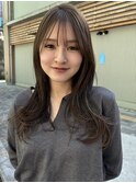 レイヤースタイル外ハネボブ美髪のススメワイドバング