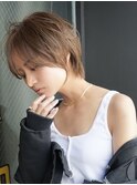 【GEEKS渋谷】ショートレイヤー/くびれカット/メンズライク/小顔
