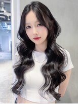 アイティーバイアルバム 下北沢店(IT by ALBUM)&nbsp;ロング顔周りレイヤーくびれヘア韓国ヘア_F0919