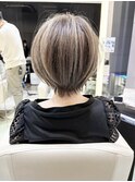 ハイライト 大人ショートヘア 8c