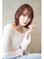 ニコ トウキョウ 渋谷(nico TOKYO)&nbsp;ボブレイヤーカット顔周りレイヤーウルフハッシュカットシャギー