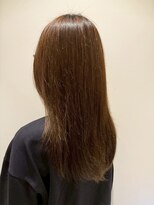 ニシオギ ヴォイス 西荻窪店(nishiogi voice)&nbsp;肌なじみ抜群の暖色カラー◎艶感ショコラブラウン/ストレート