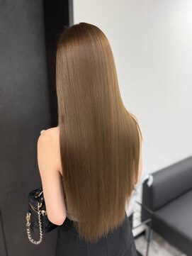 ピリオド 松阪(Period.) ロングヘアーブリーチ無しベージュ　髪質改善Period.松阪