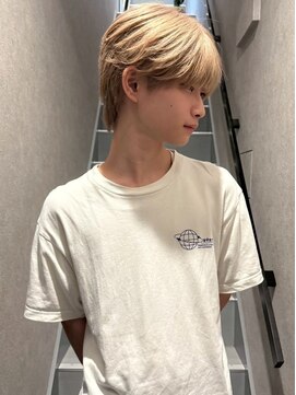 ヨハク メンズ 大阪梅田中崎町(yohaku メンズ) <61>メンズカット×ブリーチ♪ツイストパーマ・学割U24も人気