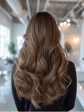 アース 相模大野店(EARTH) 秋の艶髪◎アッシュベージュ×髪質改善レイヤーロング