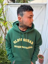 アデ オモテサンドウ(ade omotesando) フェードとピンパーマ叶える爽やかメンズパーマスタイル