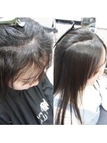 ヘアテリア リュウ 大塚(hair teria ryu) 縮毛矯正/髪質改善縮毛矯正/前髪縮毛矯正/表面ハーフ矯正