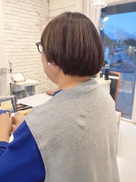 ナオシ エリアツー 北大和店(nao c area2) ナチュラルハイライトボブ【生駒市／北生駒駅】